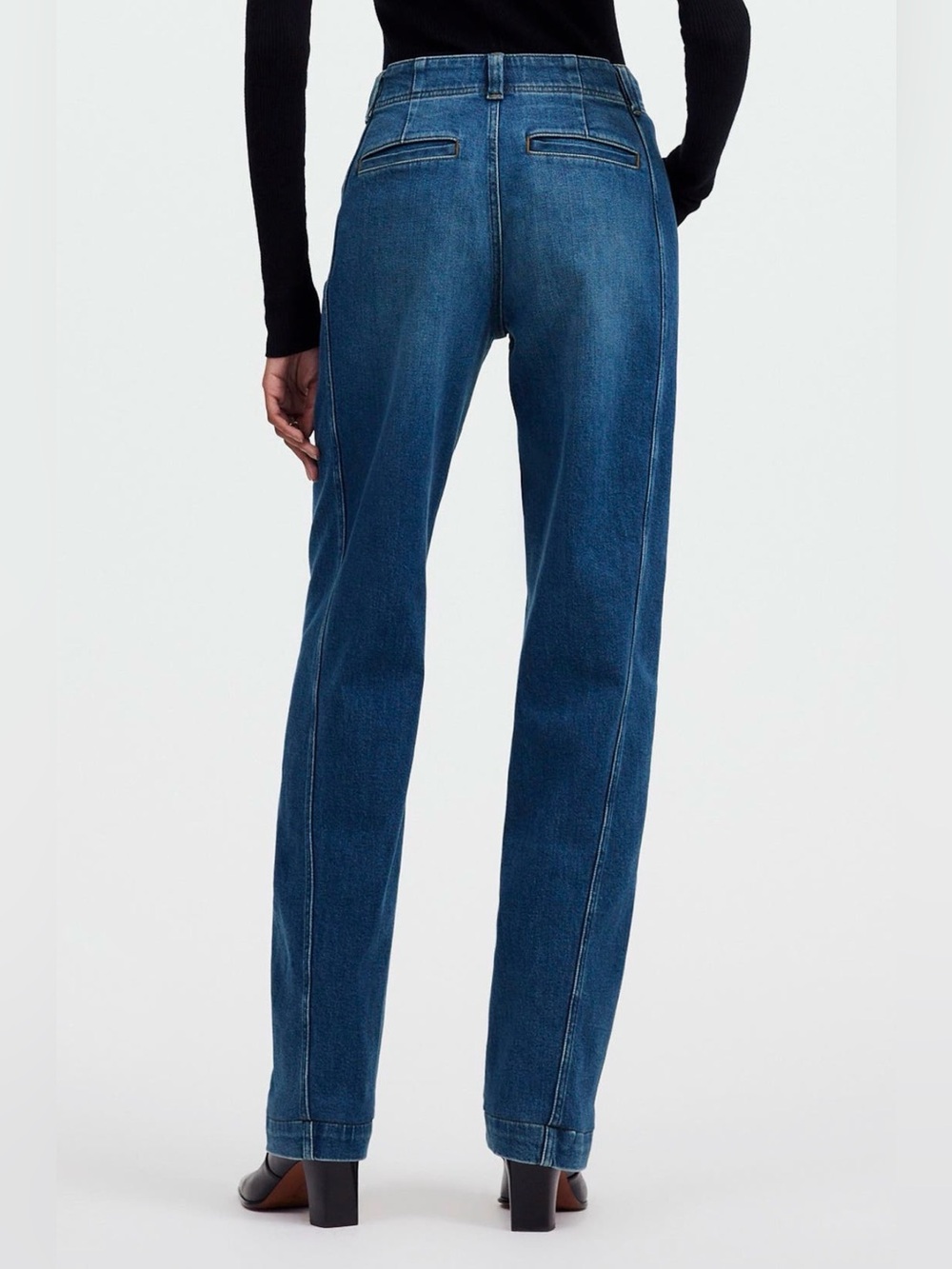 Madewell Seamless Tapered Jeans 30 - Picture 2 of 5